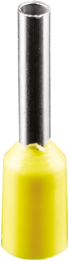Наконечник-гильза НШвИ 1,0-8,0 желтый (10шт)