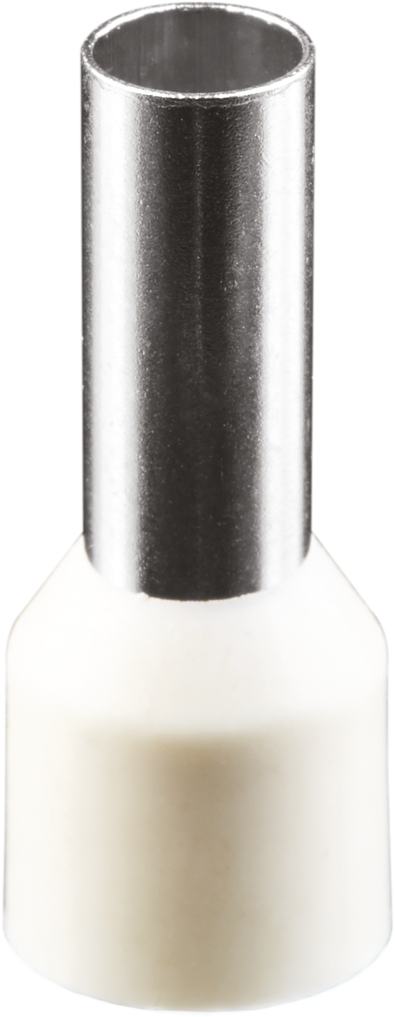 Наконечник-гильза НШвИ 10-12 слоновая кость (10   шт)