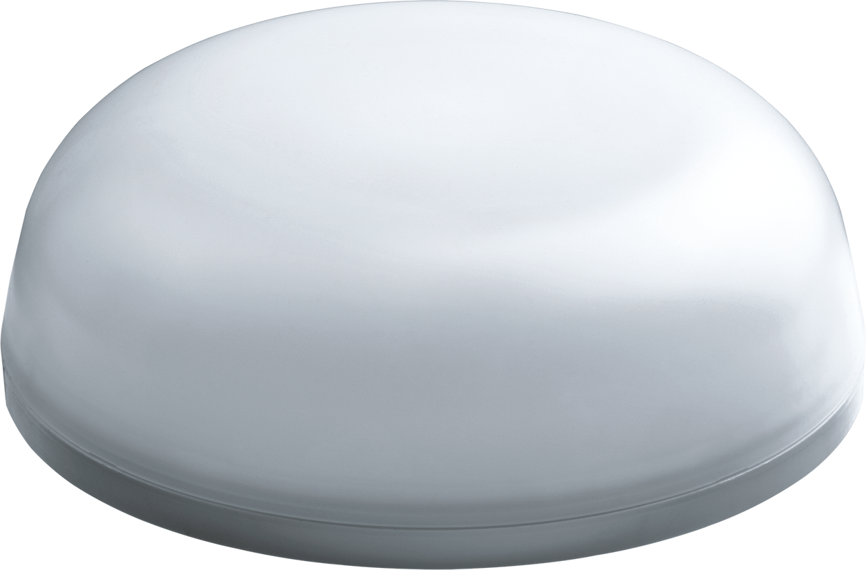 Светильник светодиодный ДБП-12w с оптико-акустическим датчиком 4000K 900Лм круглый пластиковый IP54 белый