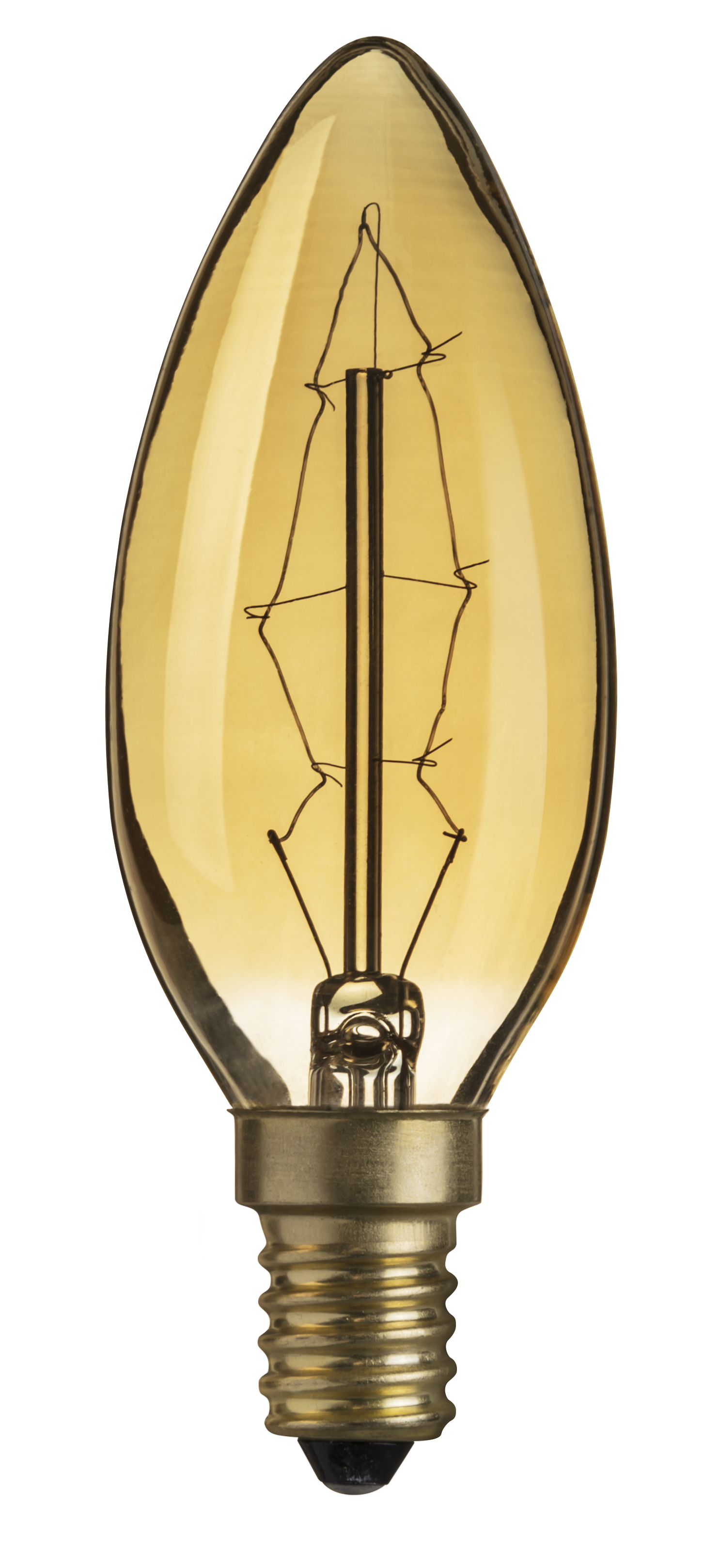 Лампа накаливания декоративная 40 Вт C35 230 В E14 винтаж