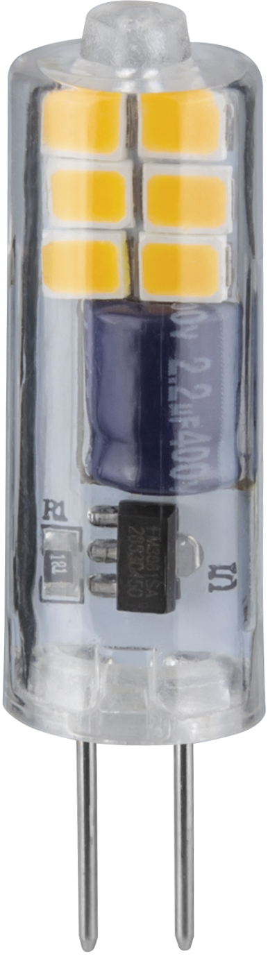 Лампа светодиодная LED 2.5вт 230в G4 дневной капсульная