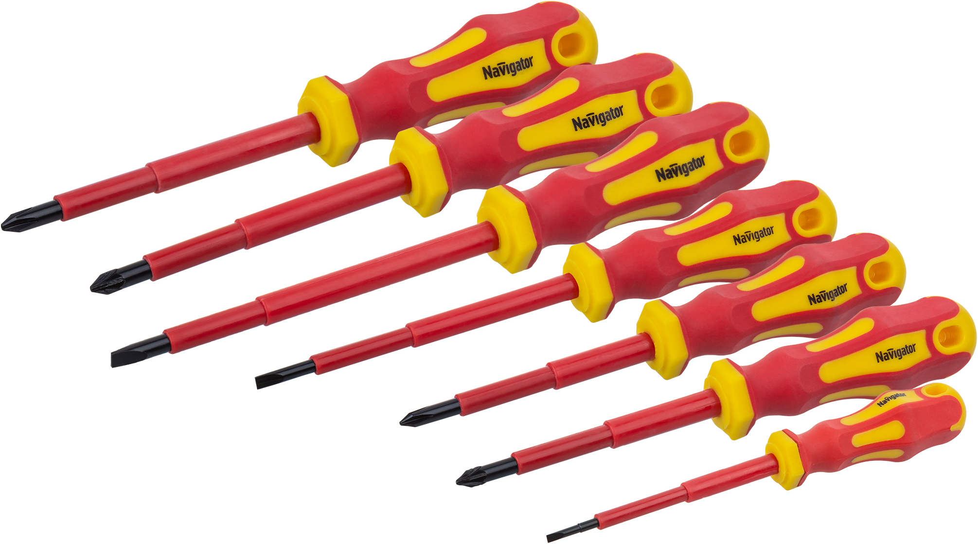 Набор диэлектрических отверток 82 354 NHT-Оtd01-H7(7 шт)