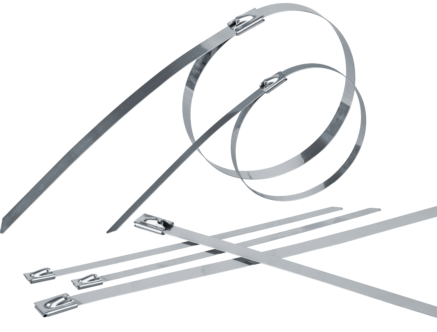 Хомут 200х4,6мм нержавеющая сталь (50 шт)