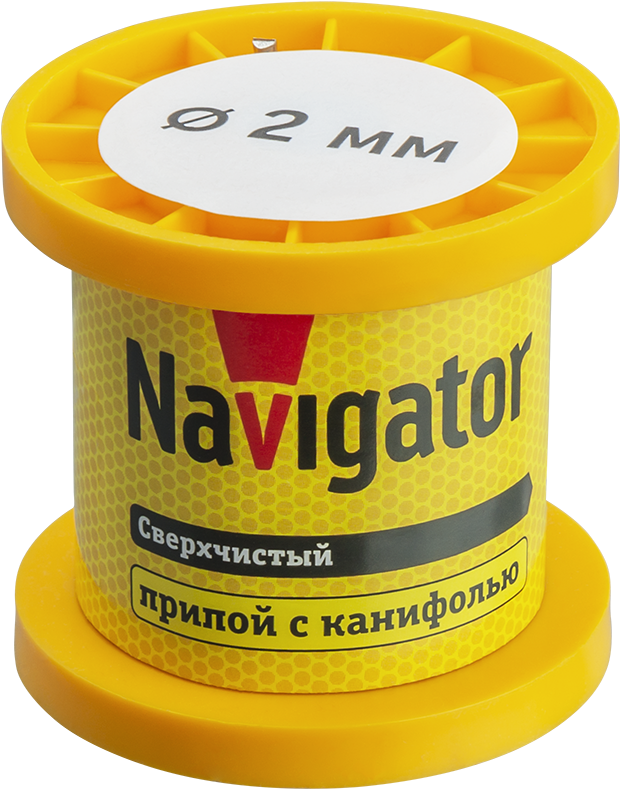 Припой 93 081 NEM-Pos02-63K-2-K50 (ПОС-63, катушка, 2 мм, 50 гр)