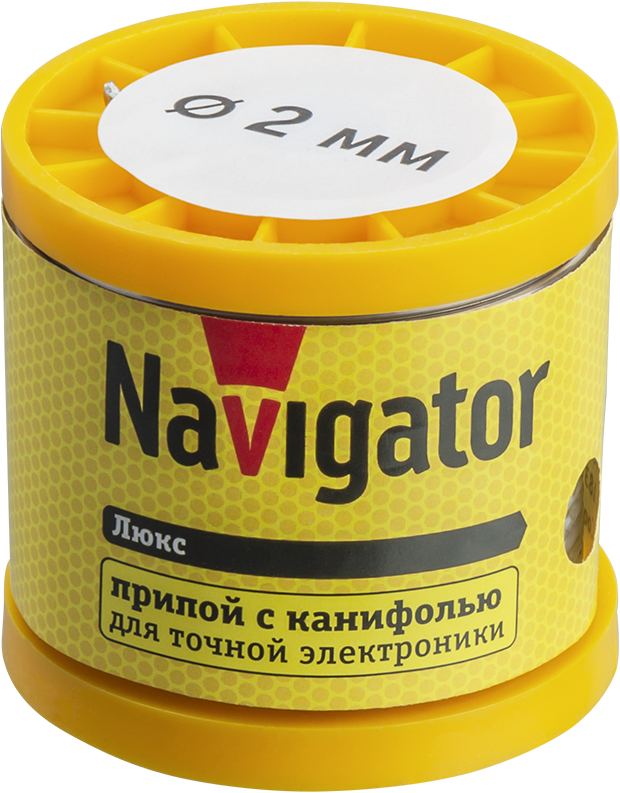 Припой 93 087 NEM-Pos02-61K-2-K200 (ПОС-61, катушка, 2 мм, 200 гр)