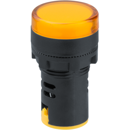 Лампа индикаторная NB II-AD22-230-Y желтая d22мм 230В AC/DC