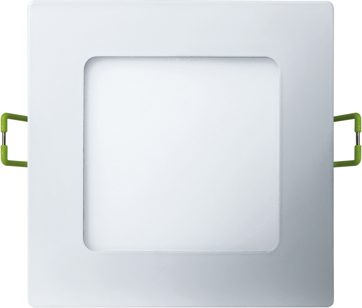 Светильник светодиодный ДВО-7w 4000К 400Лм квадратный slim белый