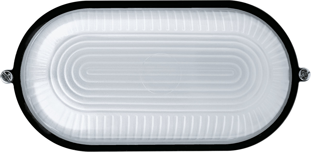 Светильник НПП-60w термостойкий овальный без решетки IP54 черный