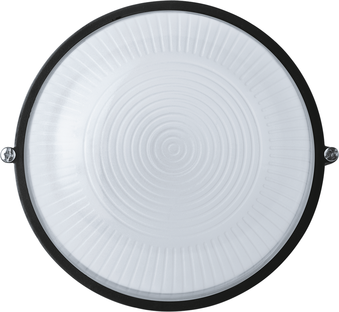 Светильник НПП-60w термостойкий круглый без решетки IP54 черный