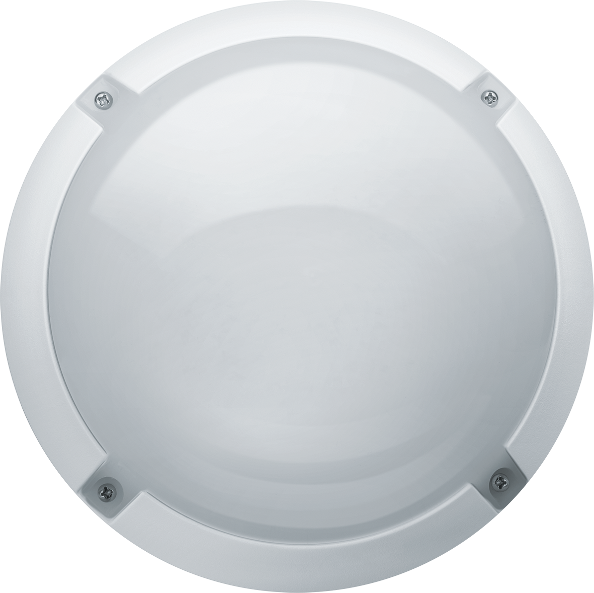 Светильник светодиодный ДБП-8w 4000К 760 Лм IP65 круглый пластиковый белый