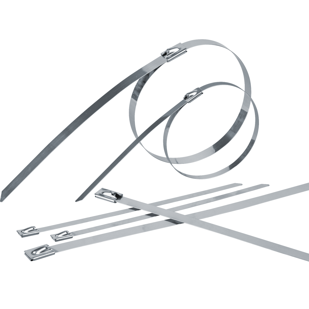 Хомут 200х7,9мм нержавеющая сталь (50 шт)