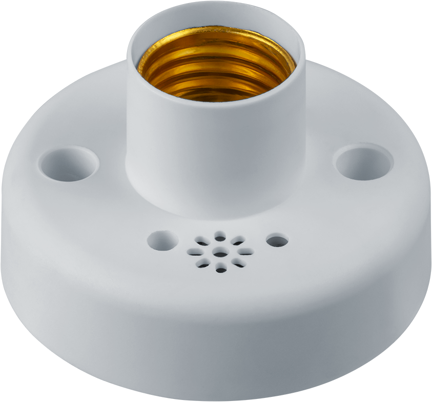 Светильник DPB-04-E27 под лампу Е27 с оптико-акустическим датчиком