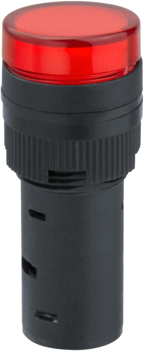 Лампа индикаторная NB II-AD16-230-R красная d16мм 230В AC/DC