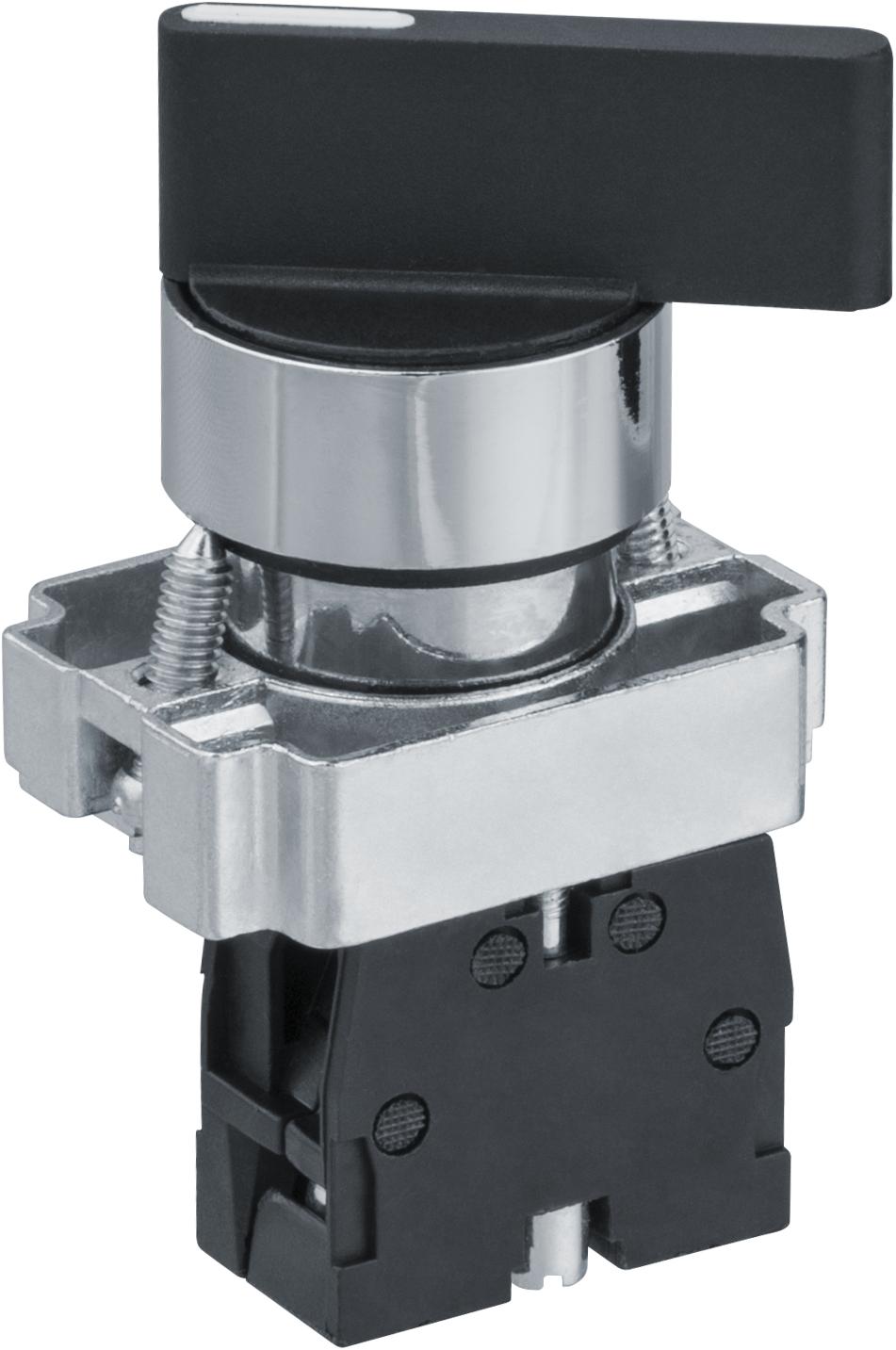 Переключатель N BIS-02 длинная ручка 2P d22мм NO