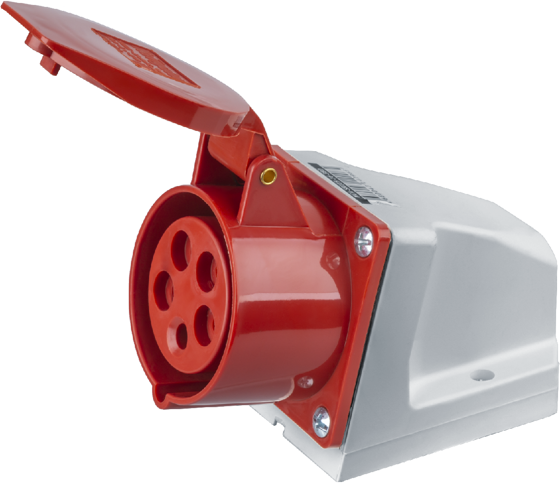 Розетка NCA-SR115-16-380 стационарная наружная 16А 3P+N+PE IP44
