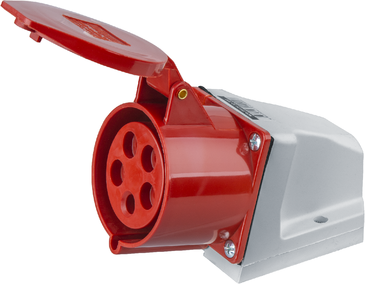 Розетка NCA-SR125-32-380 стационарная наружная 32А 3P+N+PE IP44