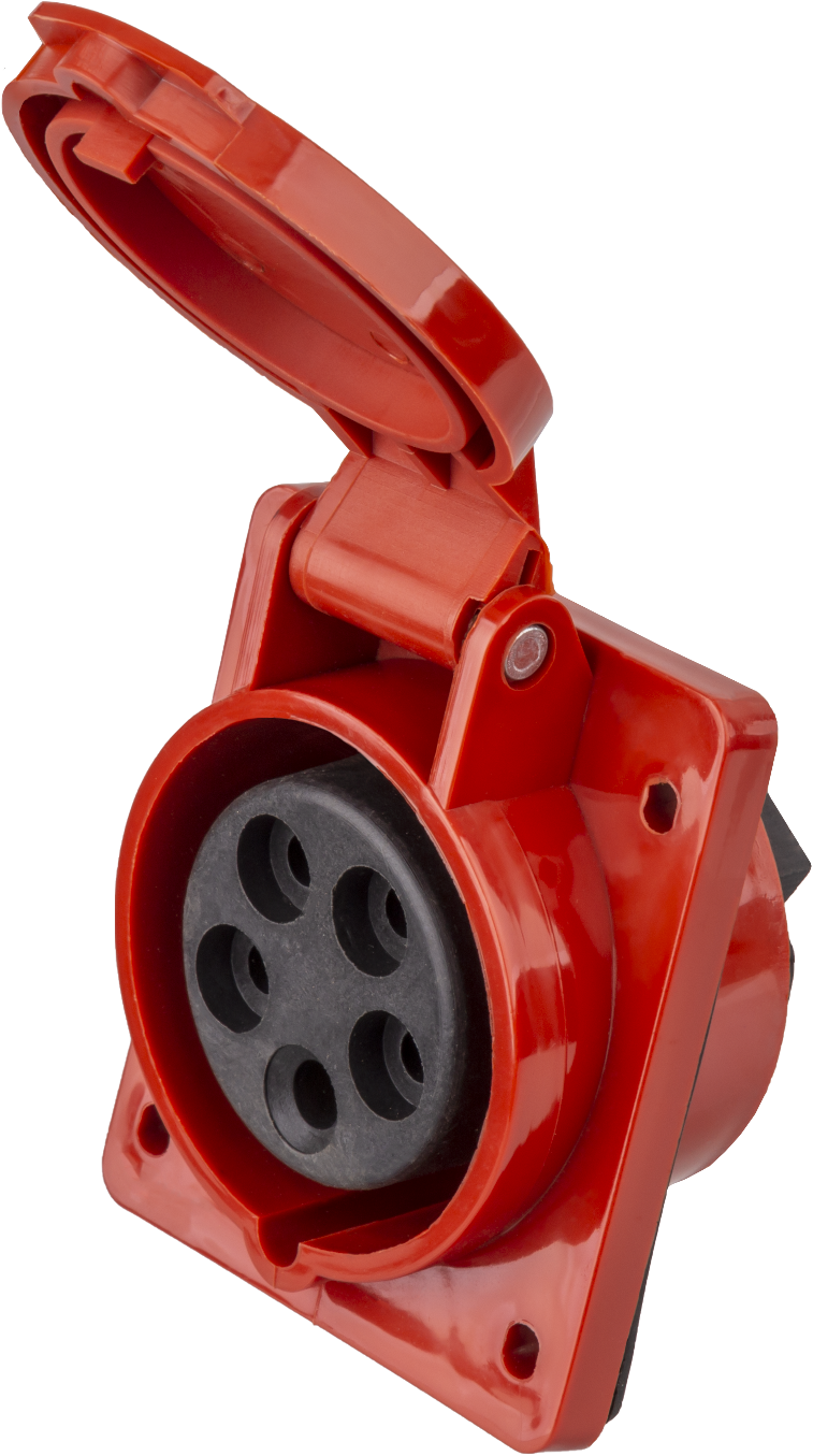 Розетка NCA-SR415-16-380 стационарная скрытая 16А 3P+N+PE IP44