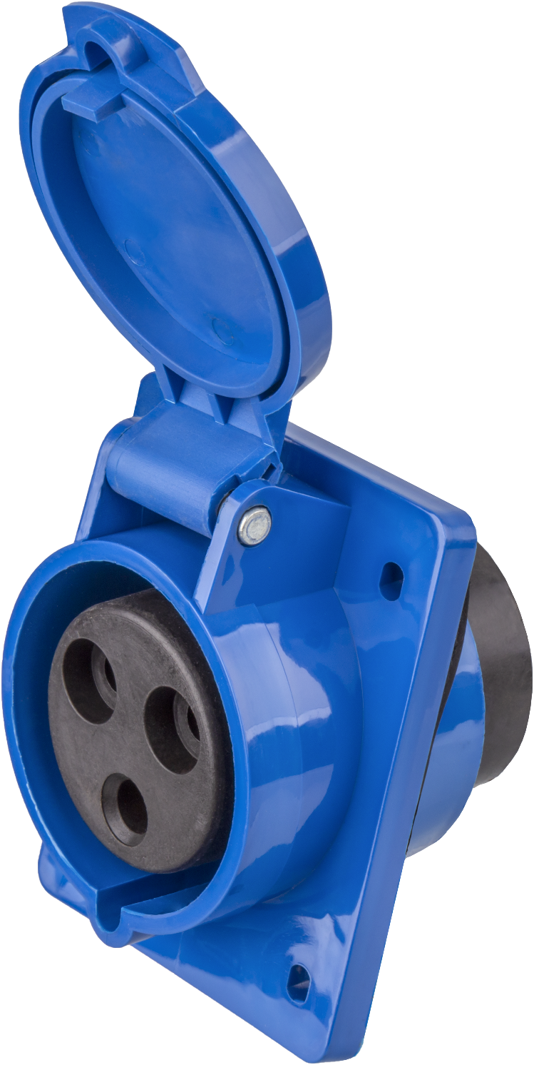 Розетка NCA-SR423-32-220 стационарная скрытая 32А 2P+PE IP44