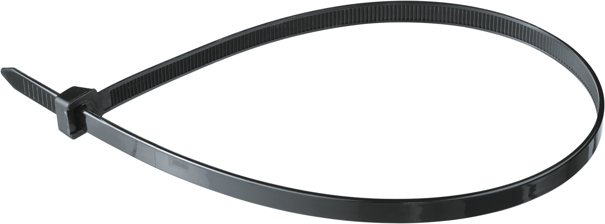 Хомут 450х4.8мм черный нейлон (100 шт)