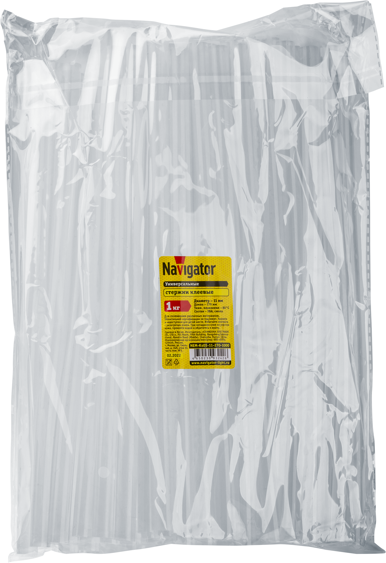 Клей Navigator 93 242 NEM-Ks01-11-270-1000 (стержень, 11 ммх270 мм, 1 кг)