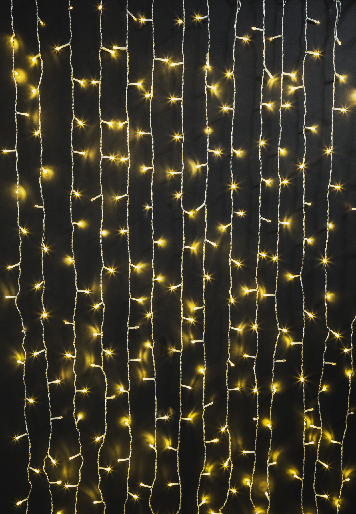 Гирлянда светодиодная новогодняя NGF-D030-06 занавес WW 6x2.5 м IP44