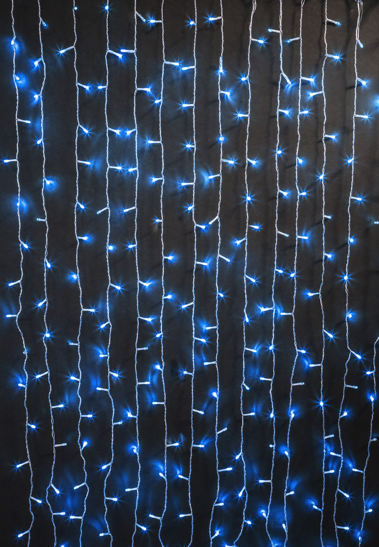 Гирлянда светодиодная новогодняя NGF-D030-07 занавес Blue 6x2.5 м IP44