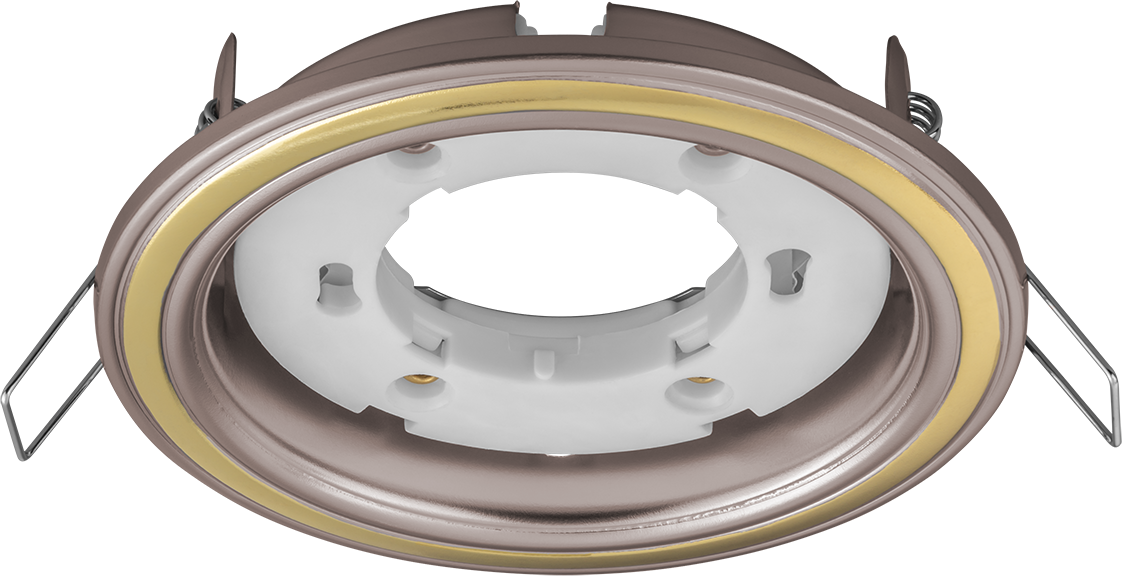 Светильник NGX-R10-001-GX53 Два цвета жемчуг-золото