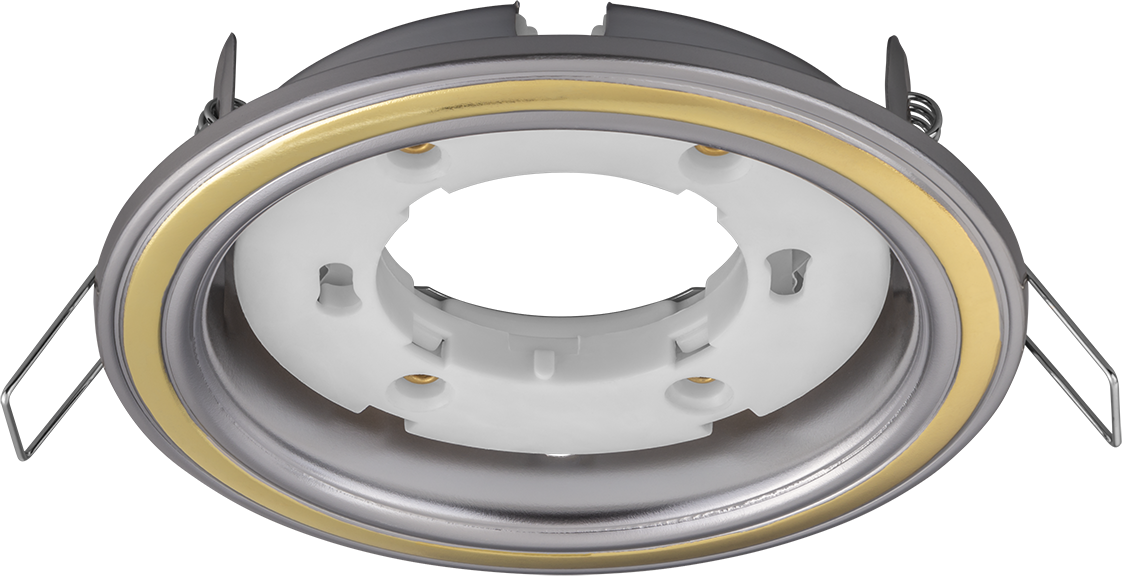 Светильник NGX-R10-003-GX53 Два цвета серебро-золото