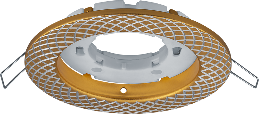 Светильник NGX-R11-002-GX53 Сетка матовое золото, серебро