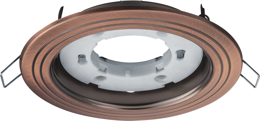 Светильник NGX-R6-006-GX53 2 Круга черненая медь