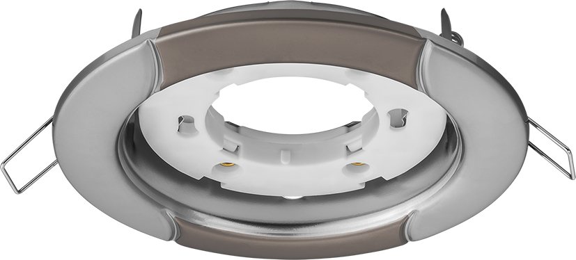 Светильник NGX-R8-004-GX53 Волна серебро-черный хром