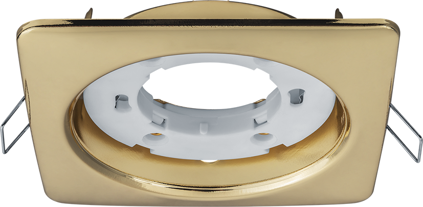 Светильник NGX-S2-002-GX53 Квадрат золото