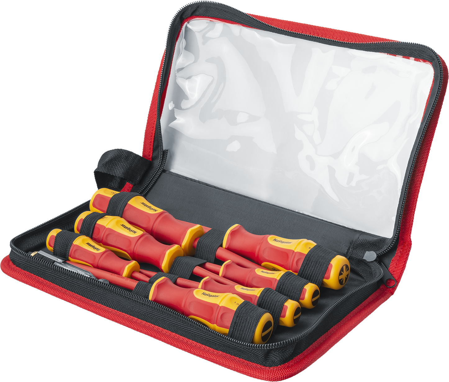 Набор отверток диэлектрических, 8 шт, NHT-Оtd03-H8