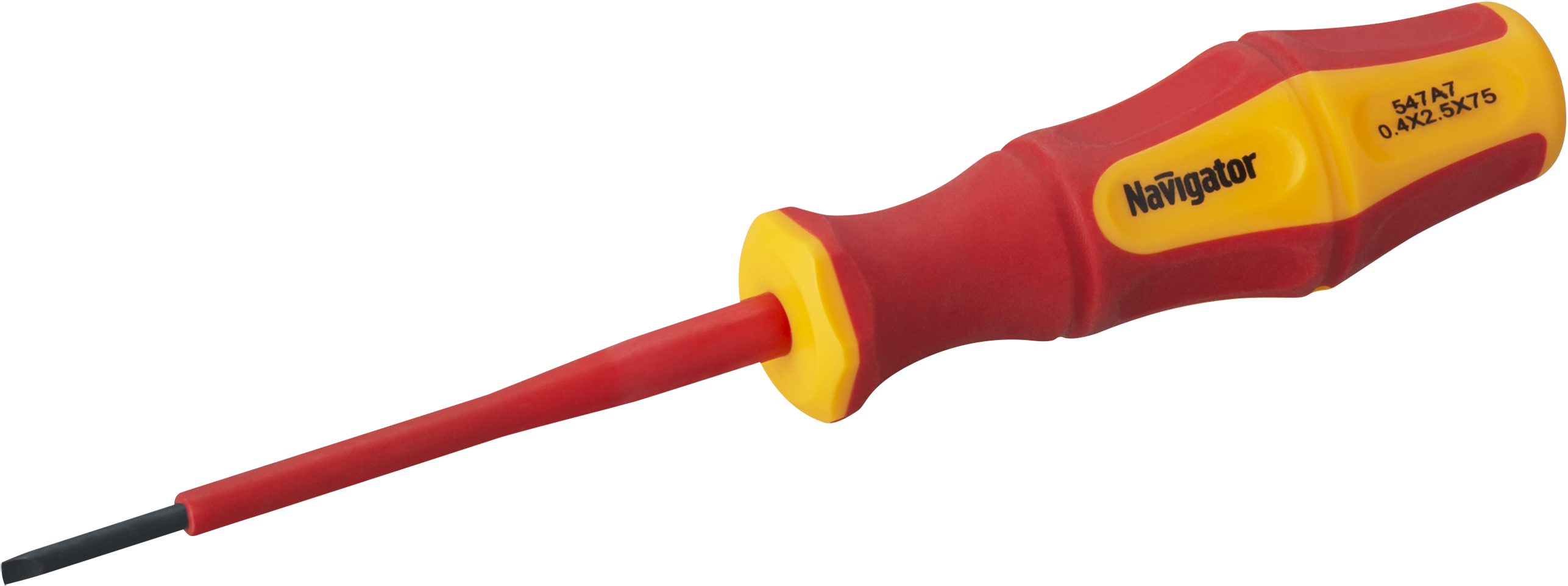 Отвертка Navigator 93 426 NHT-Otd03-SL2.5-75 (диэлектрическая)