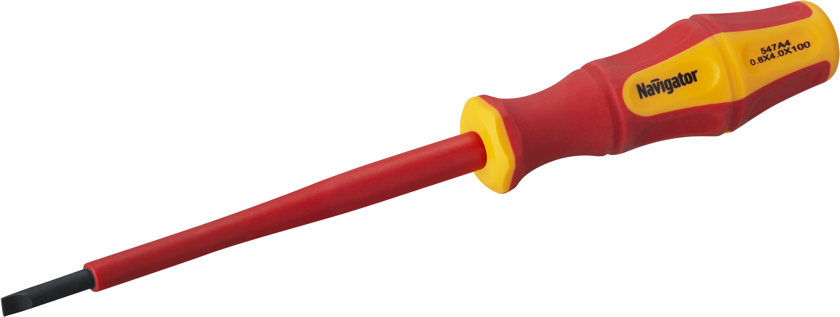 Отвертка Navigator 93 428 NHT-Otd03-SL4-100 (диэлектрическая)