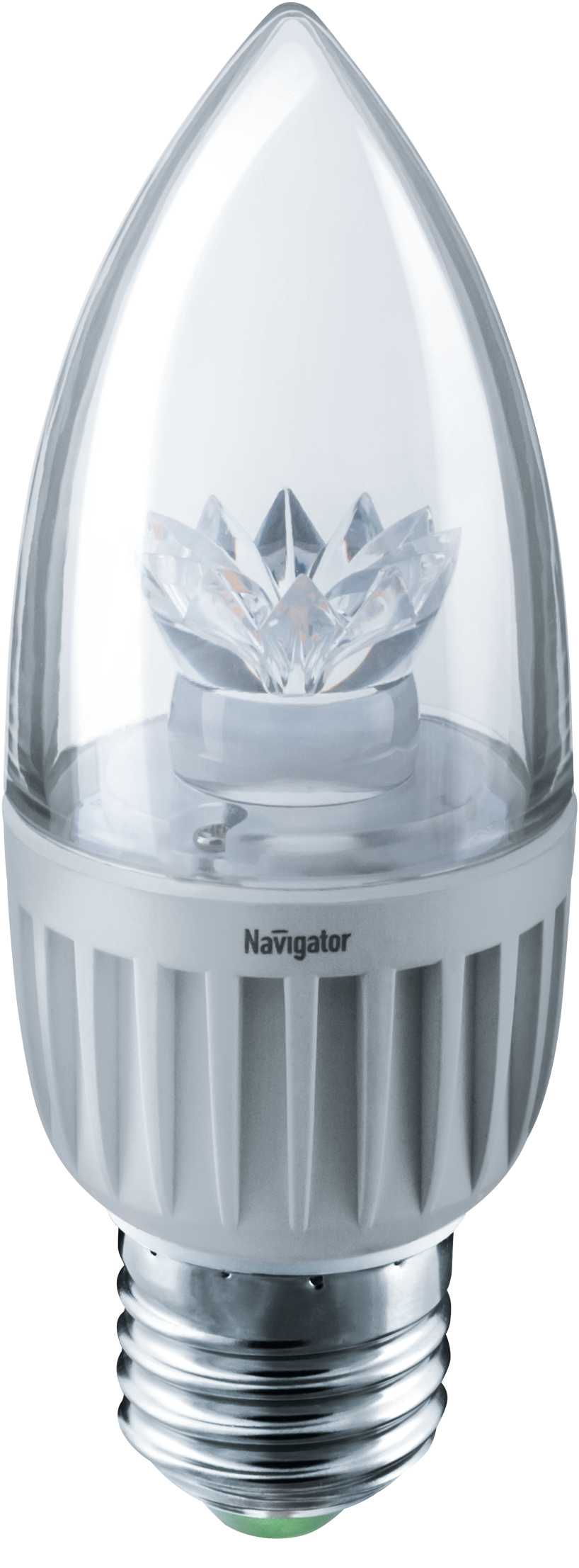 Лампа светодиодная 7вт NLL-C37-7-230-2.7K-E27-CL