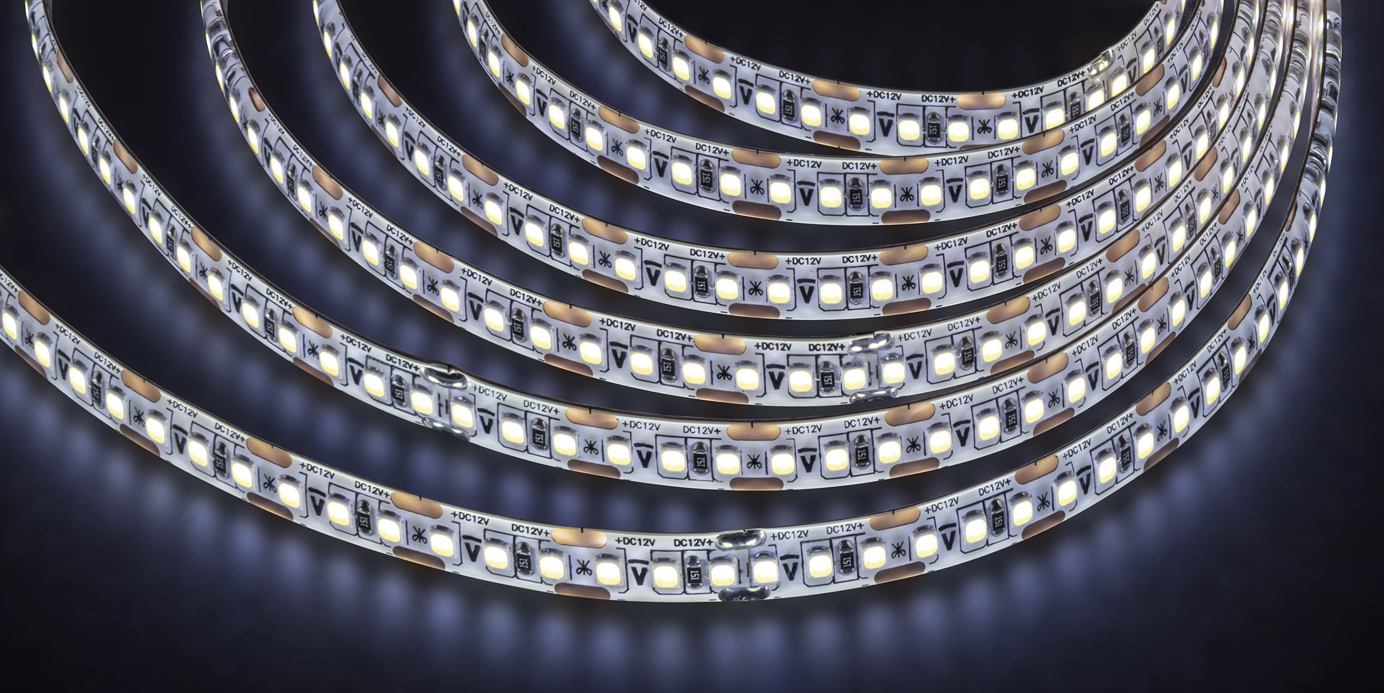 Лента светодиодная 16Вт/м 12В 6000К IP65 168LED/м NLS-2835 5м