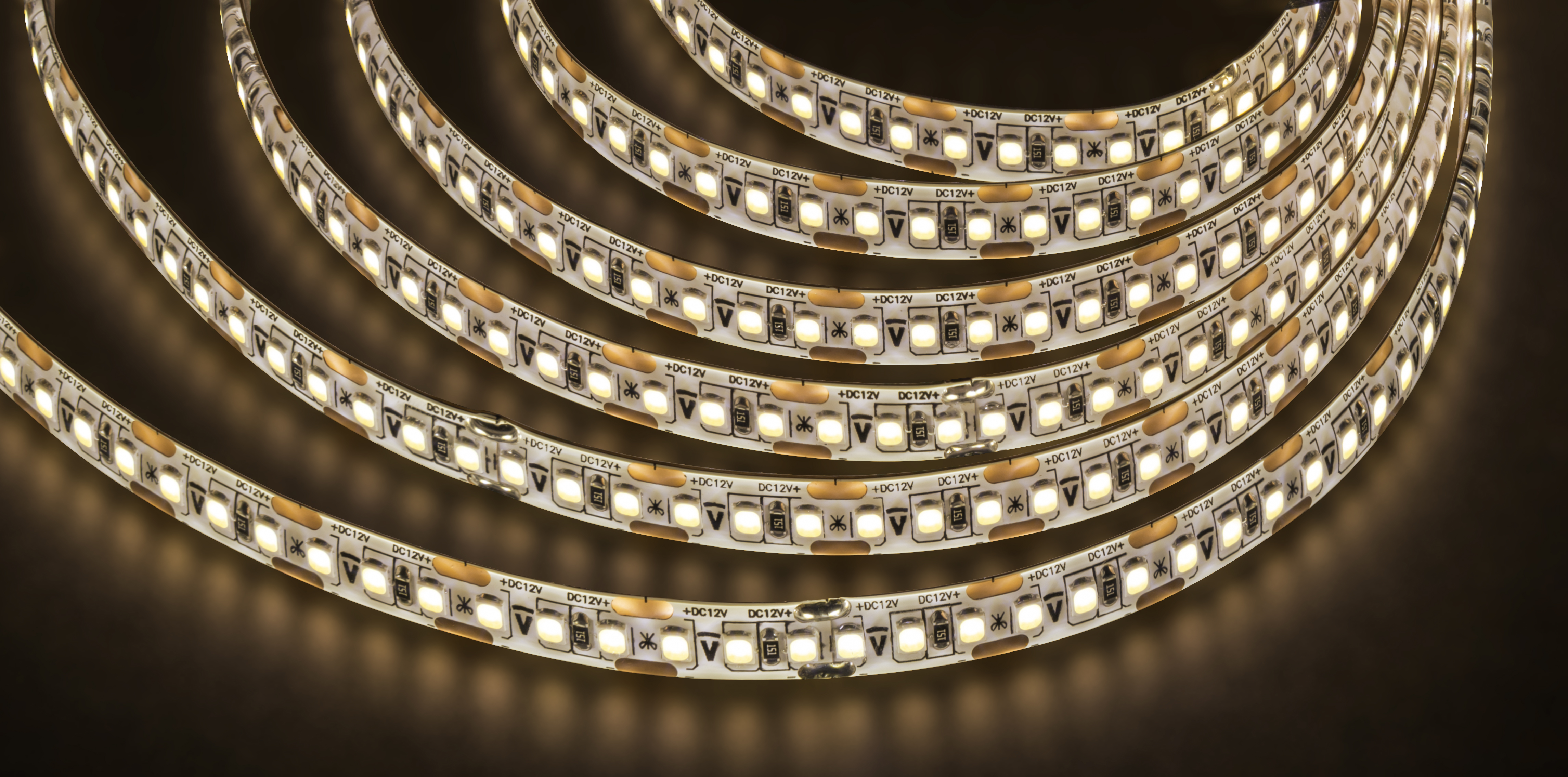 Лента светодиодная 16Вт/м 12В 3000К IP65 168LED/м NLS-2835 5м