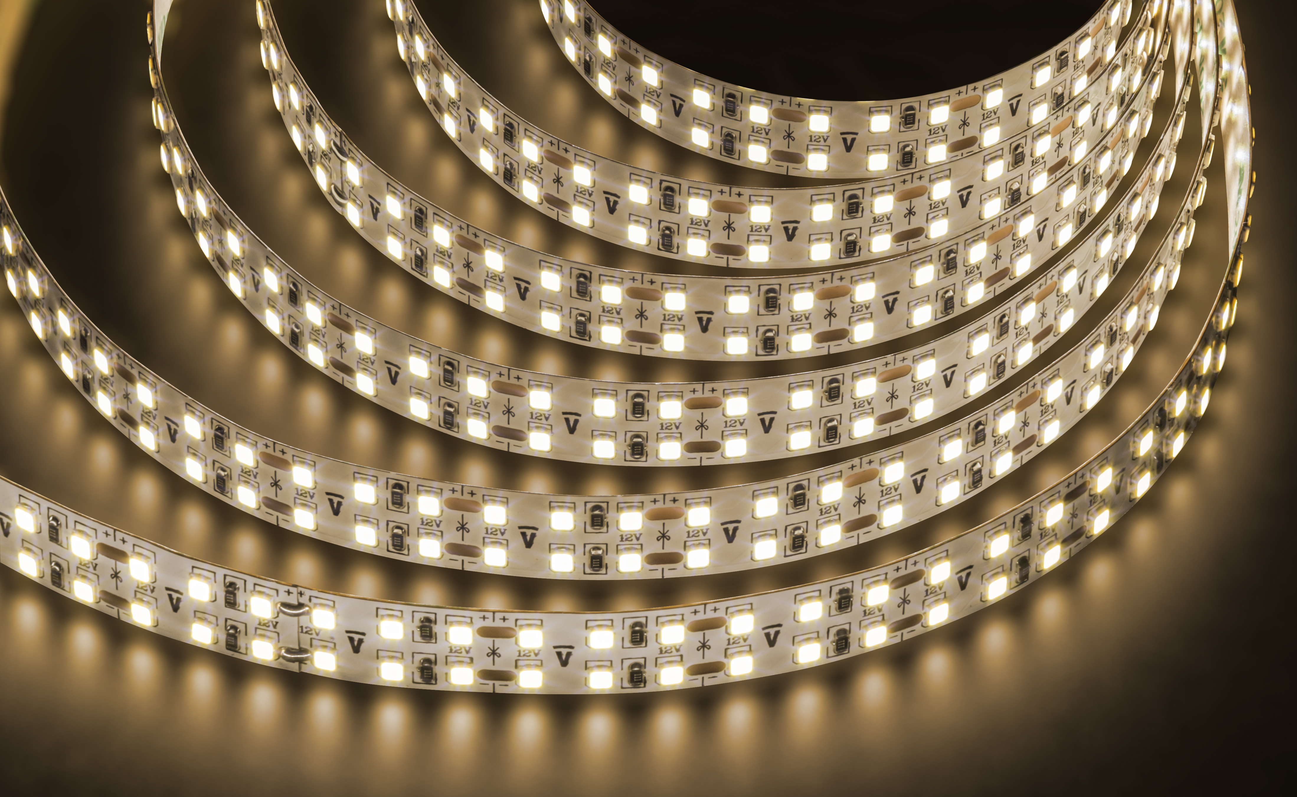 Лента светодиодная 30Вт/м 12В 3000К IP20 240LED/м NLS-2835 5м