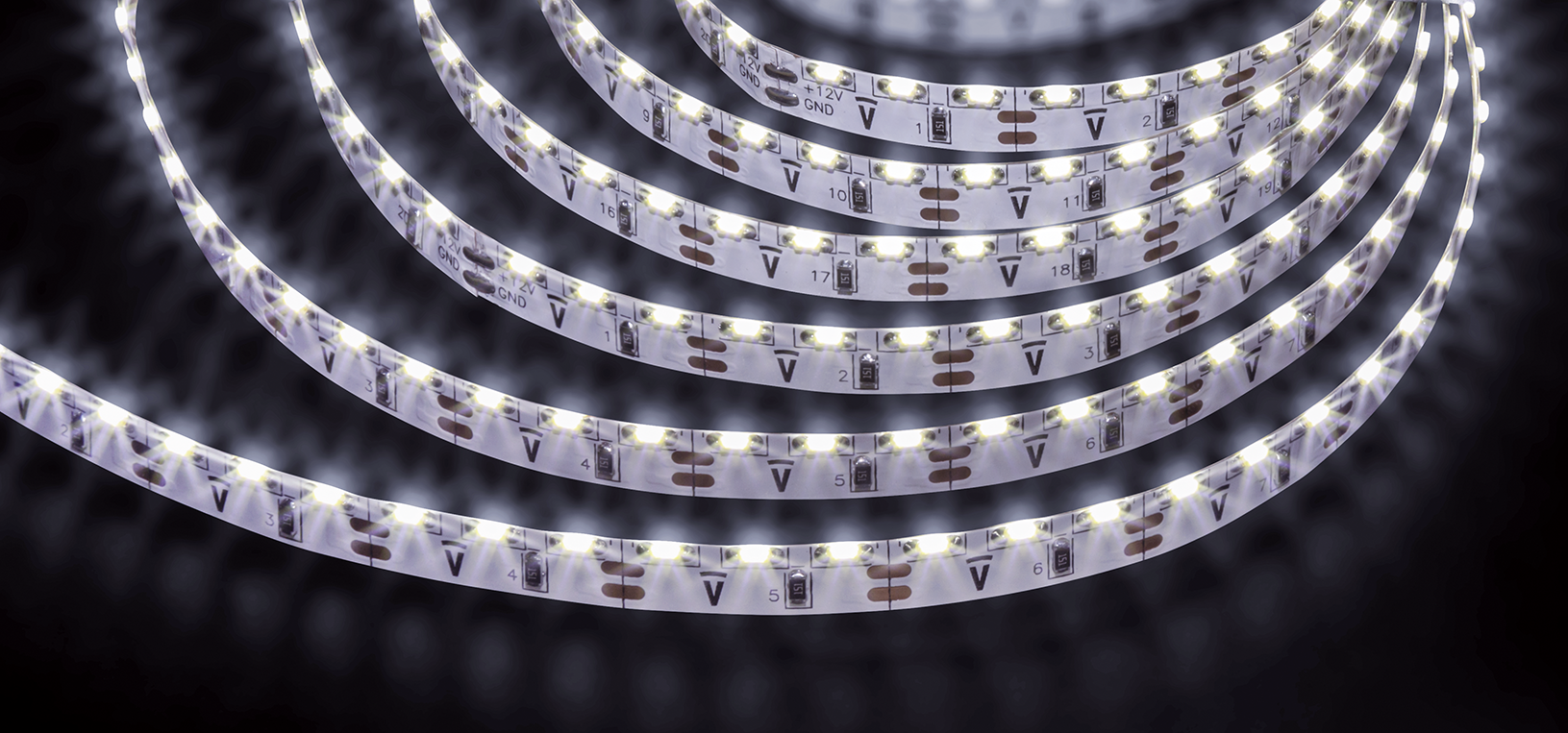 Лента светодиодная 8Вт/м 12В 6000К IP20 120LED/м NLS-335 5м