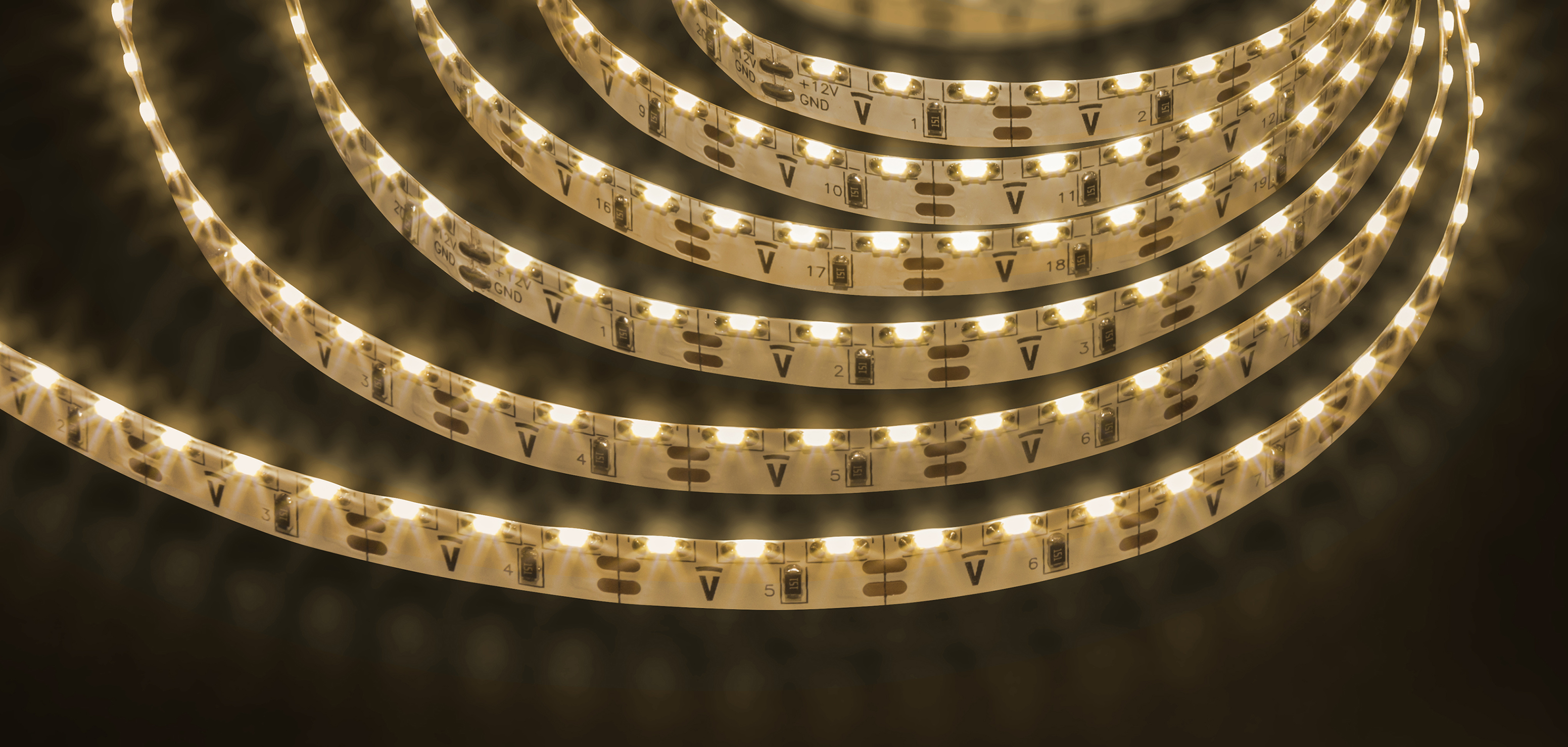 Лента светодиодная 8Вт/м 12В 3000К IP20 120LED/м NLS-335 5м