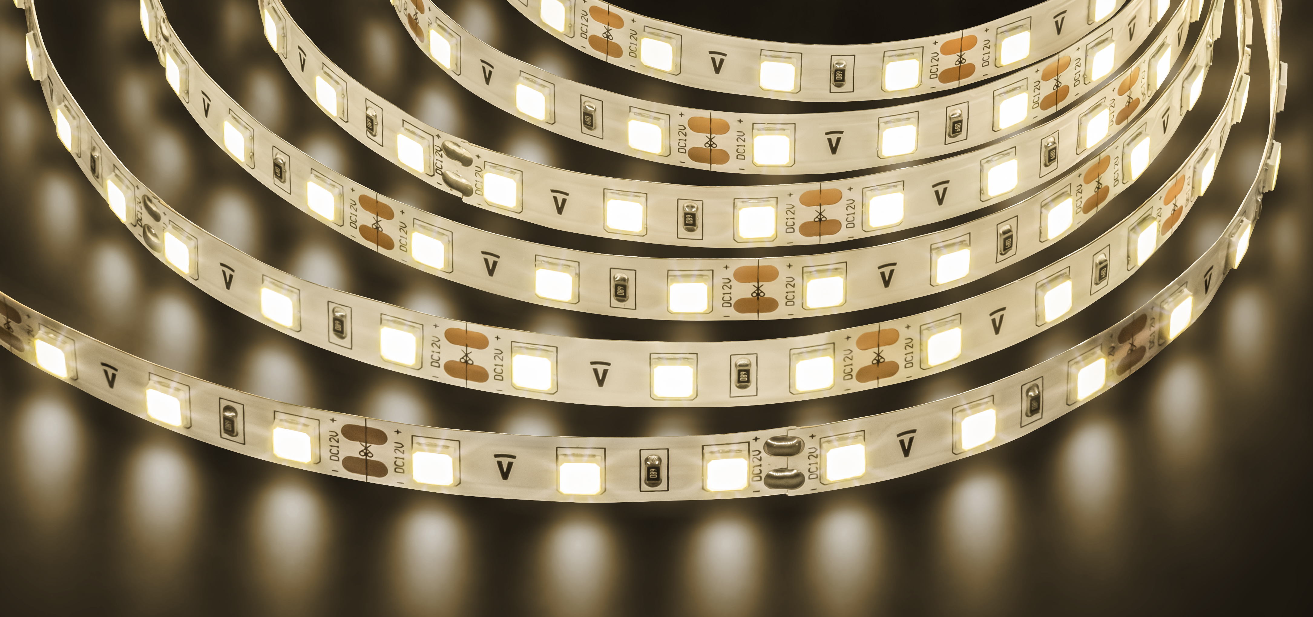 Лента светодиодная 14.4Вт/м 12В 3000К IP20 60LED/м NLS-5050-Pro 5м