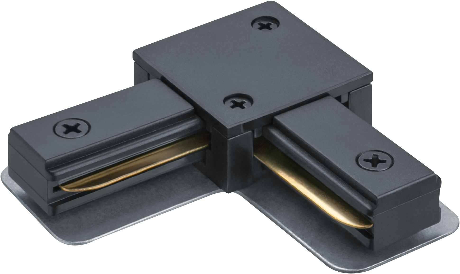 Коннектор L-образный черный для шинопровода NLT-C-1L-AS1-BL-L