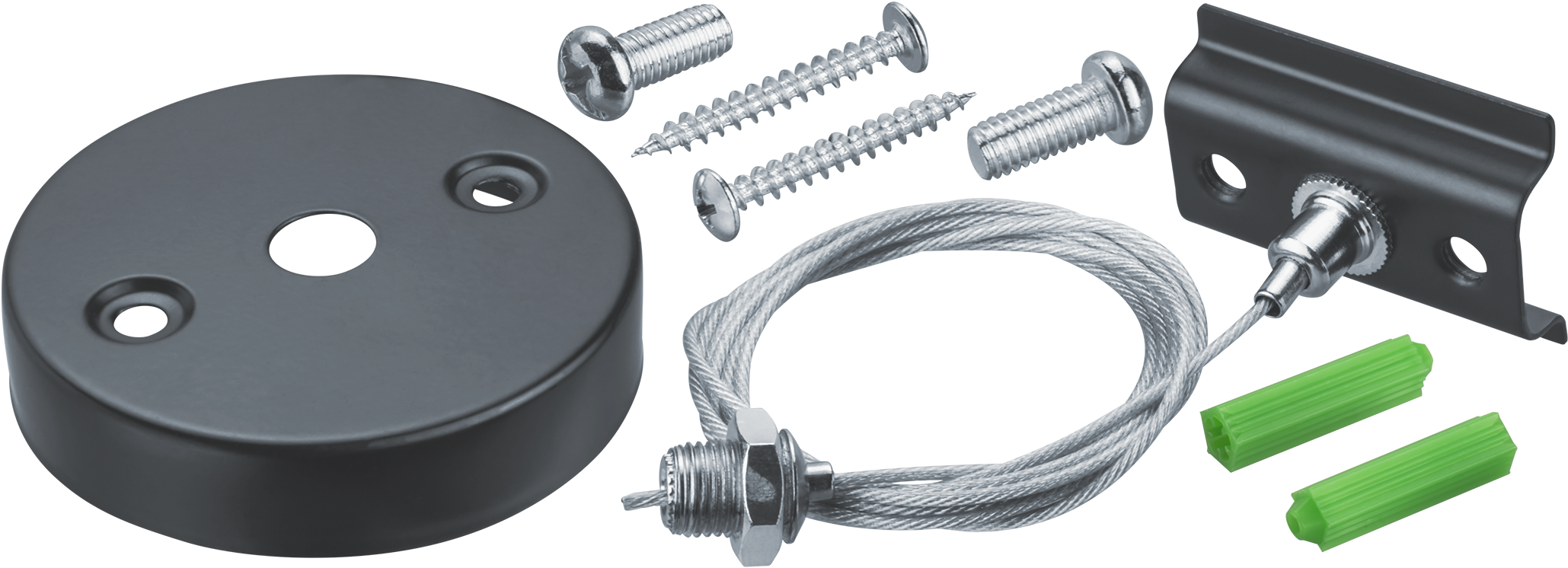 Подвес для шинопровода NLT-R1-BL-150 черный 1.5 м