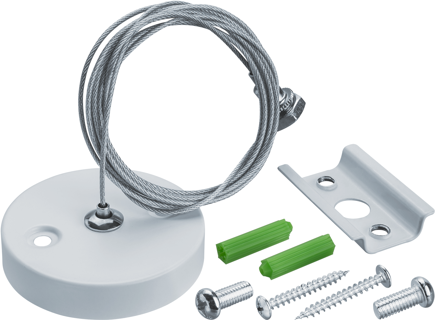 Подвес для шинопровода NLT-R1-WH-150 белый 1.5 м