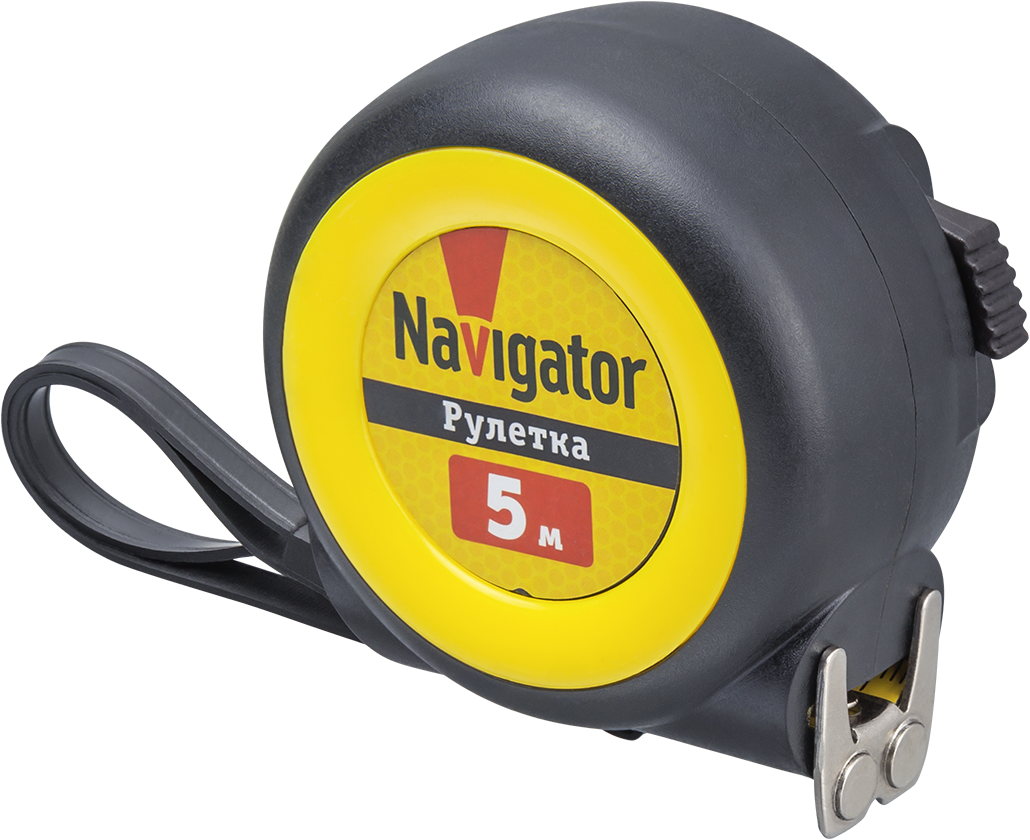 Рулетка NMT-Ru01-A-5-19 (автостоп, 5 м х 19 мм)