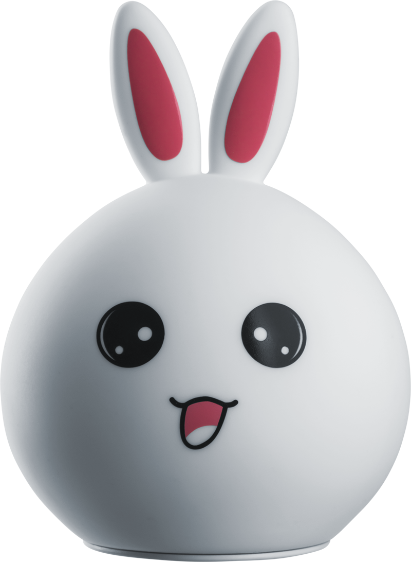 Ночник светодиодный Зайчик NNL-SW06-WH аккумулятор Li-ion 1.2Ач USB 5В