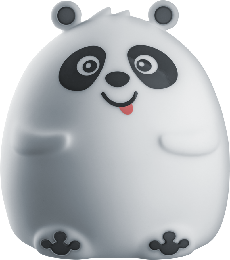 Ночник светодиодный Панда NNL-SW08-WH аккумулятор Li-ion 1.2Ач USB 5В