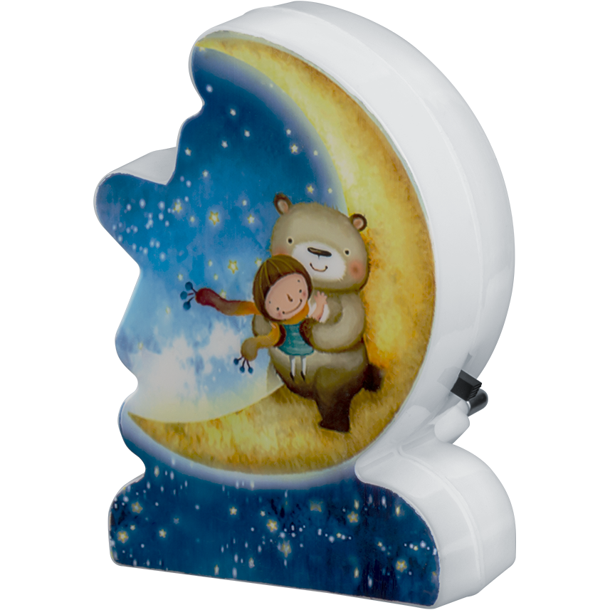 Светильник NNL-SW22 Месяц с выключателем, 230 В