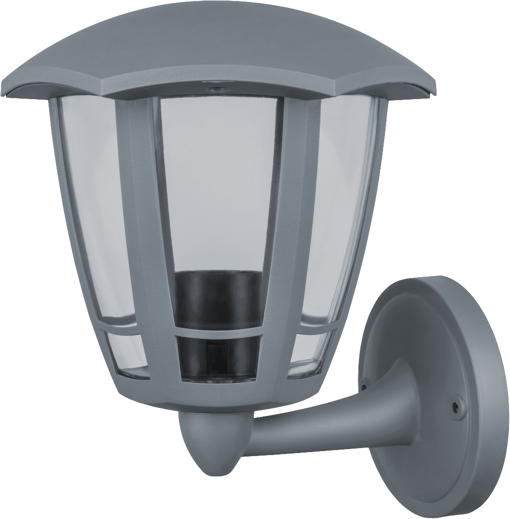 Светильник NOF-P04-GR-IP44-E27 (6 граней серый)